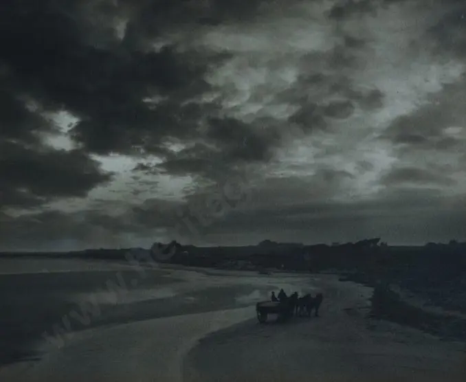 TAYLOR, F.H  (1885-1958) - The Beach Road - Wellington to Whanganui? Image 1++