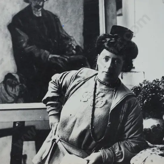 HODGKINS, Frances (1869-1947) - 30 Unique Photos from the Life of Frances Hodgkins