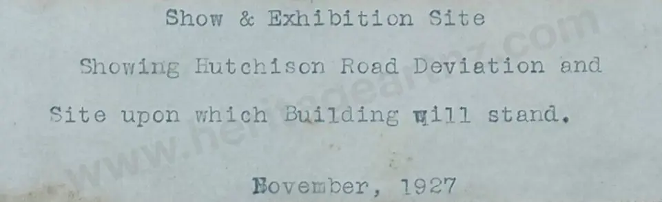 UNKNOWN - Hutchison Road, November 1927 Image 1++