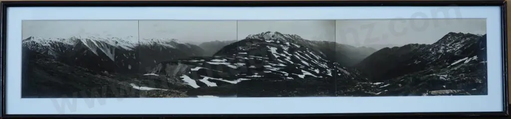 UNKNOWN - South Island Mountain Landscape - Early 20th Cent. Image 1++