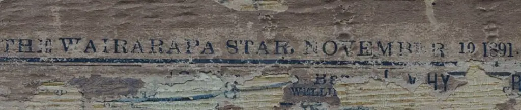 PRICE, Thomas Edward (1863-1928) - Masterton Football Club, 1891 Image 1++