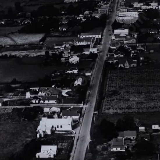 BROWNE, Victor Carlyle (1900-1980) - Motueka, from the Air, c.1950