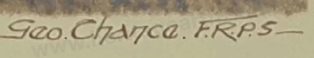 CHANCE, George (1885-1963) - Rainbow, South Canterbury Image 1++