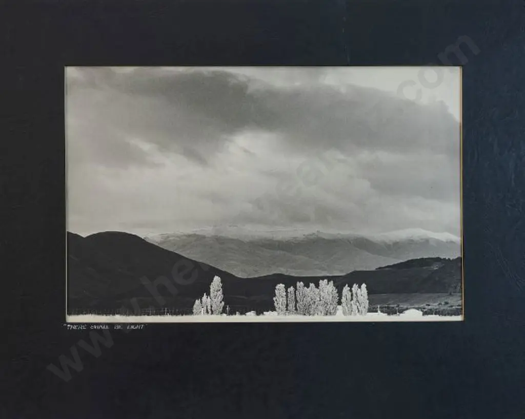 GIVEN, Bruce (1916-2001) - There Shall be Light (Poplar Trees in Field) Image 1++