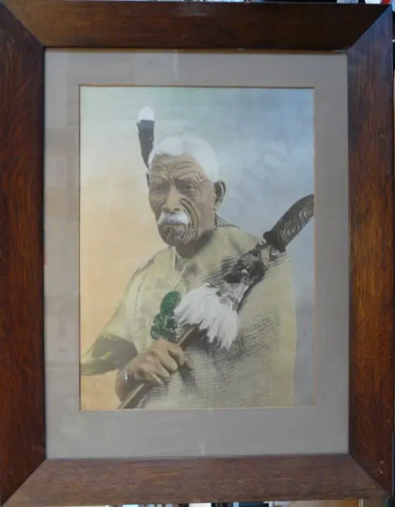UNKNOWN Photographer - Maori Chief Image 1++