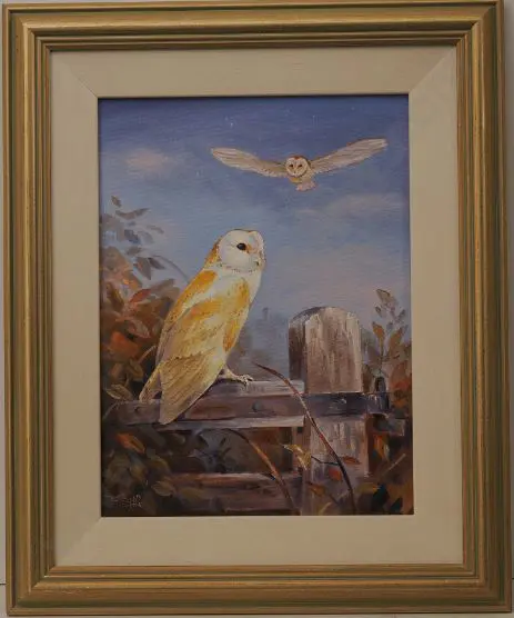 PAPPS, Ernest (1929-) - The Barn Owl Image 1++
