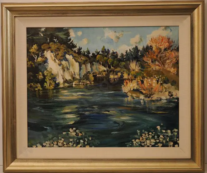 MCINTYRE, Peter (1910-1995) - Tongariro River Image 1++