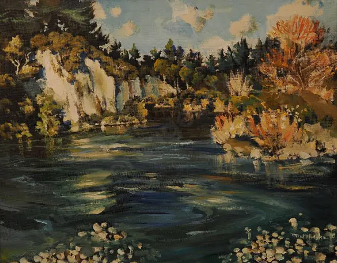 MCINTYRE, Peter (1910-1995) - Tongariro River Image 1++