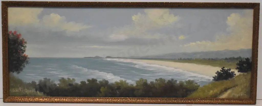 MAYCLAIR, J (1881-1956) - Waihi Beach Image 1++