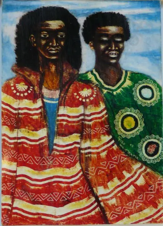 MKAME, Sfiso Ka (1963-) - Couples 3 Image 1++