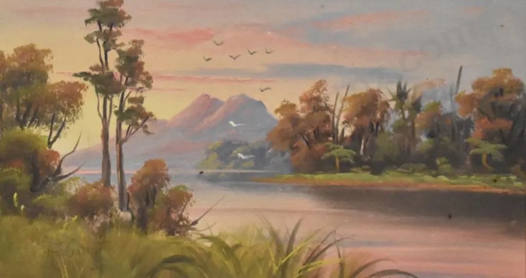 GARRATT, Henry Thomas (1875-1953) - Clarence River Image 1++