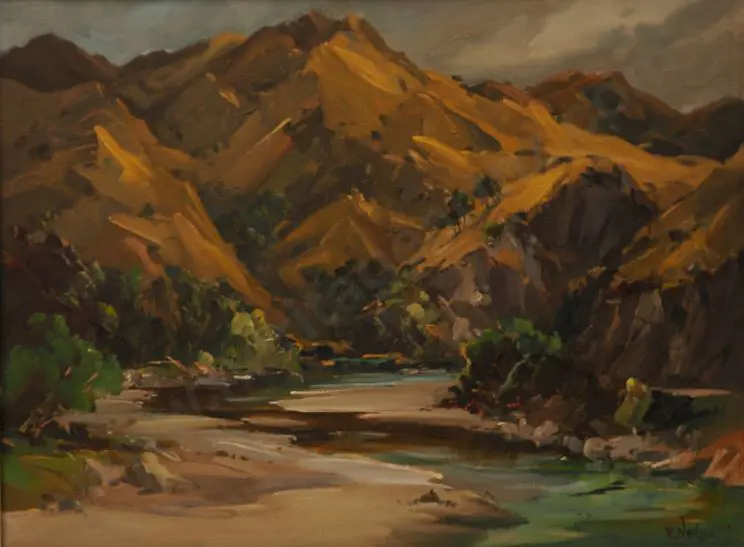 NEILSON, Don R. (1924-2013) - Summer's Gold, Wairarapa Image 1++