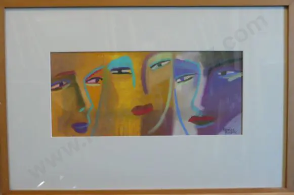 RUXTON, Merthyr (1954-) - Three Faces Image 1++