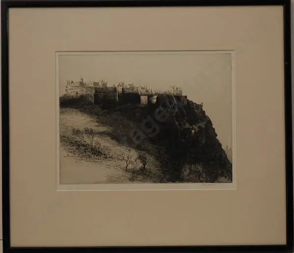 GRANT, James (1887-1973) - Edinburgh Castle Image 1++