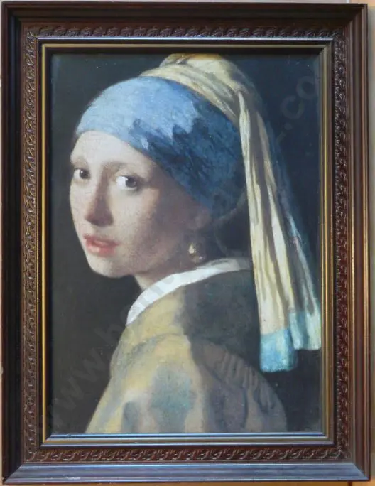 VERMEER, Johannes (1632-1675) - Girl with Pearl Earring Image 1++