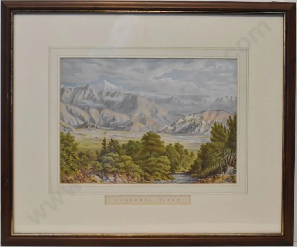 BARRAUD, Charles Decimus (1822-1897) - Clarence River - 1877 Image 1++