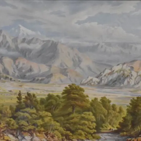 BARRAUD, Charles Decimus (1822-1897) - Clarence River - 1877