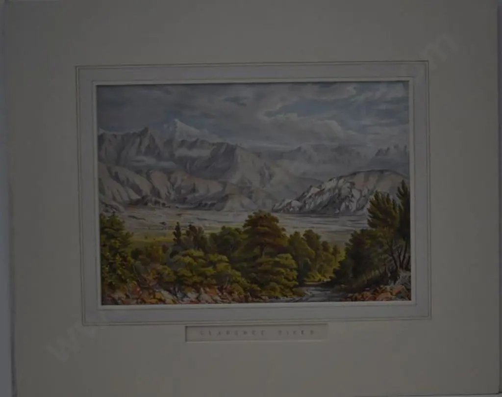 BARRAUD, Charles Decimus (1822-1897) - Clarence River - 1877 Image 1++