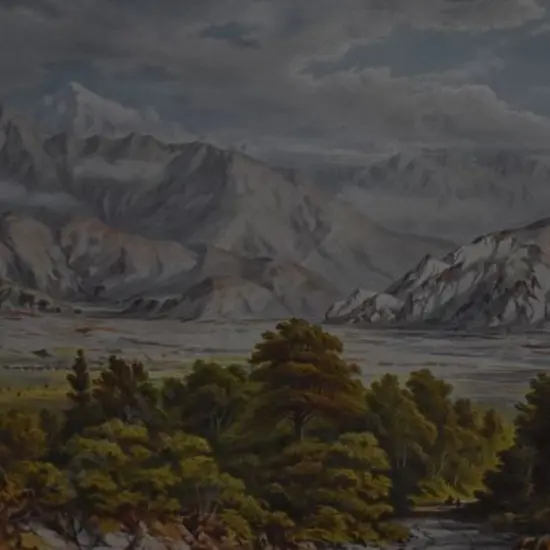 BARRAUD, Charles Decimus (1822-1897) - Clarence River - 1877