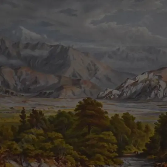 BARRAUD, Charles Decimus (1822-1897) - Clarence River - 1877