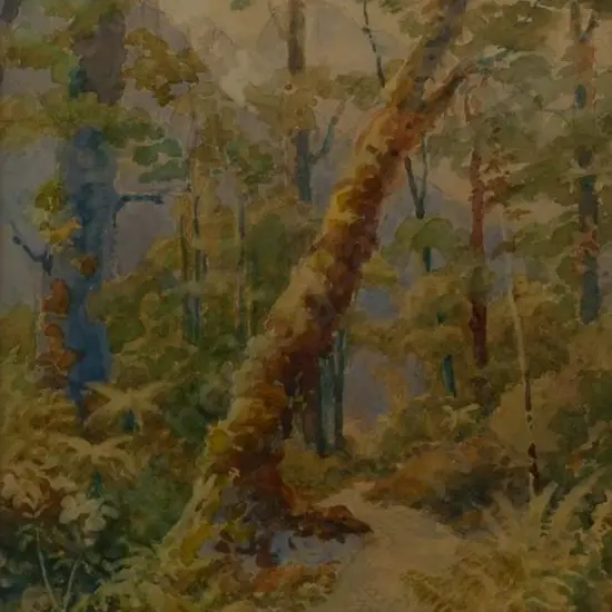 HOWORTH, Charles Henry (1856-1945) - Bush Path