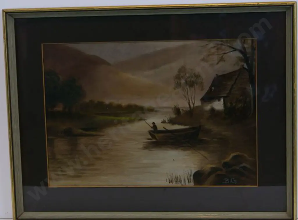 B.G. - Fishing by Forest Path Image 1++