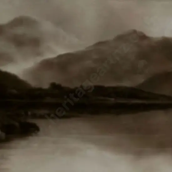 PRITCHARD, George Thompson (1878-1962) - Mountains and Lake