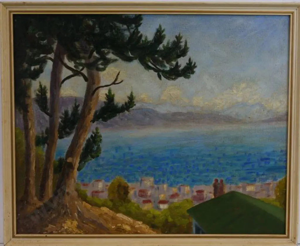 PEARSON, Florence - Wellington from Bidwell Street, 1963 Image 1++