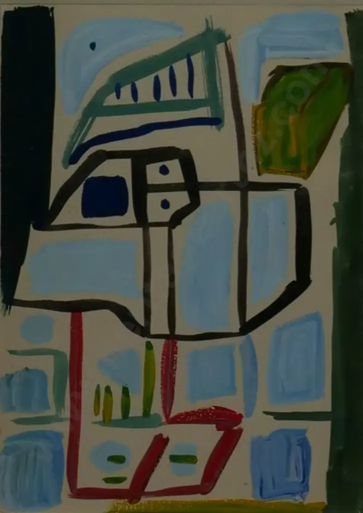 HAYMAN, Patrick (1915-1988) - Untitled Abstract Image 1++