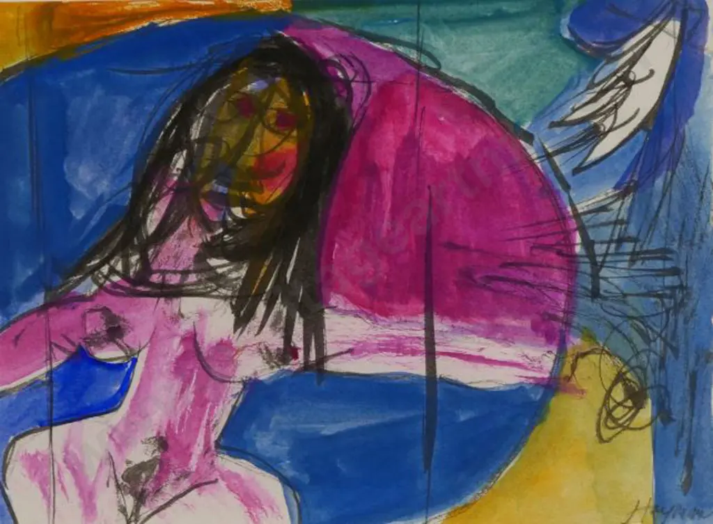 HAYMAN, Patrick (1915-1988) - Lonely Girl, 1980 Image 1++