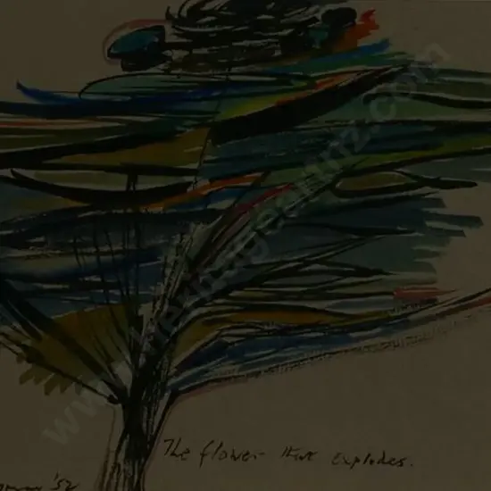 HAYMAN, Patrick (1915-1988) - The Flower that Explodes