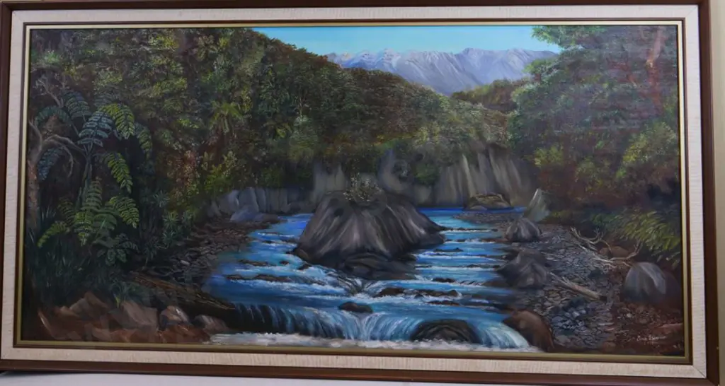 STEVENSON, Ernie - Mountain Stream, 1972 Image 1++