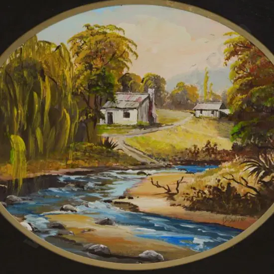 O'SULLIVAN, P.J. (Active 1980s) - Onamalutu Stream, Marlborough