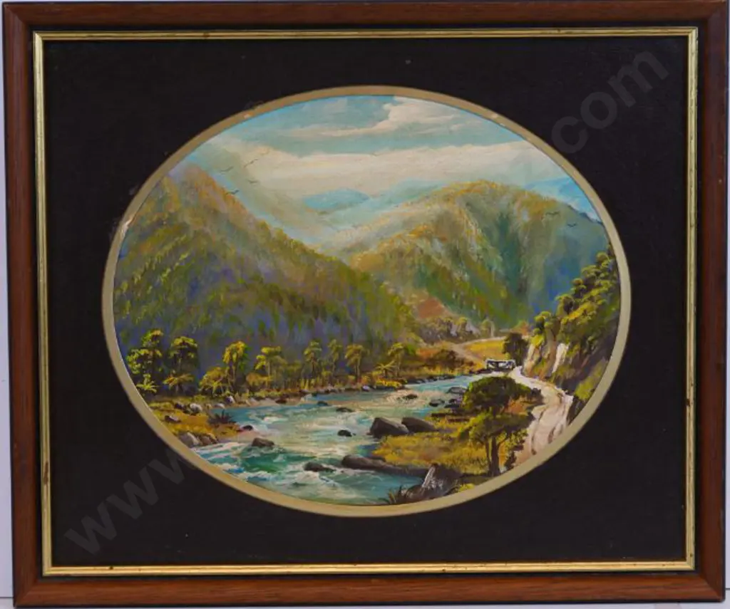 O'SULLIVAN, P.J. (Active 1980s) - Matai Valley Image 1++