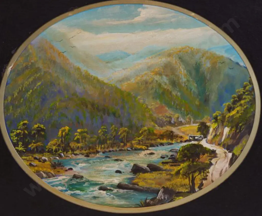 O'SULLIVAN, P.J. (Active 1980s) - Matai Valley Image 1++