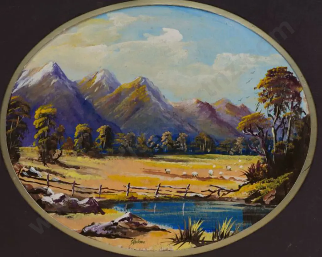 O'SULLIVAN, P.J. (Active 1980s) - Takaka Valley, Nelson Image 1++