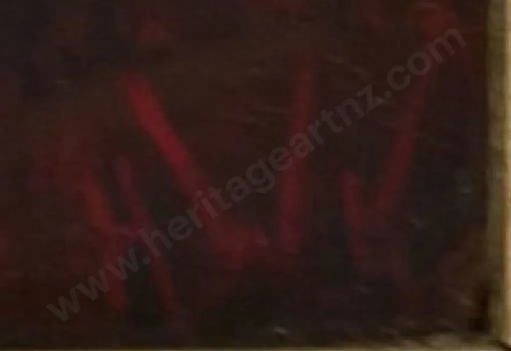 KIRKWOOD, Harry William (1854-1925) - Mitre Peak in Fiordland Image 1++