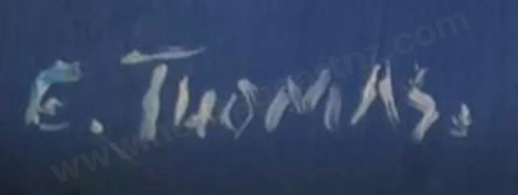 THOMAS, E.J. - Mitre Peak in Fiordland Image 1++