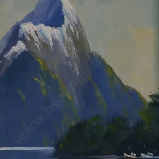 THOMAS, E.J. - Mitre Peak in Fiordland