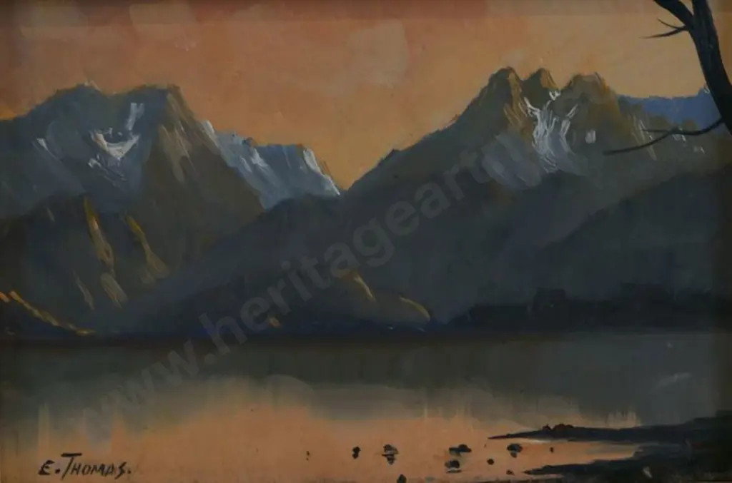 THOMAS, E.J. - Lake Te Anau Image 1++