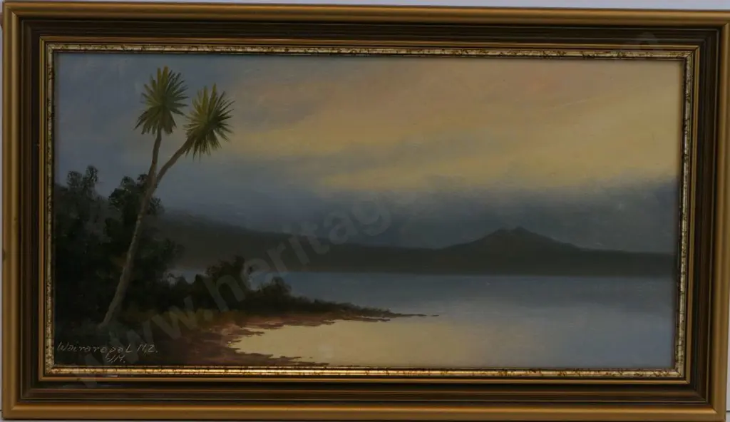 MAYCLAIR, Joseph R. Snr (1881-1956) - Wairarapa Lake Image 1++