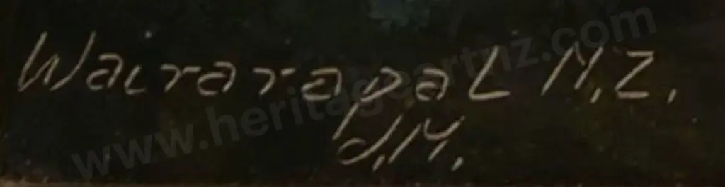 MAYCLAIR, Joseph R. Snr (1881-1956) - Wairarapa Lake Image 1++