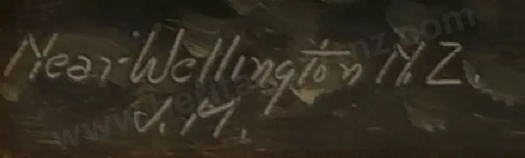 MAYCLAIR, Joseph R. Snr (1881-1956) - Near Wellington Image 1++