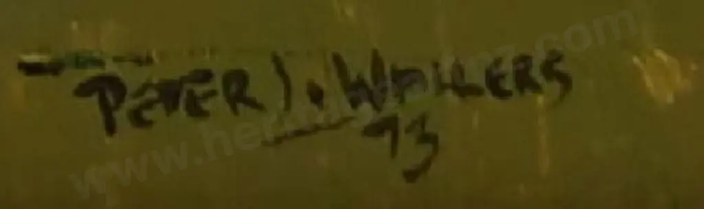 WALLERS, Peter J. (1953-) - Trees & Sheep Image 1++