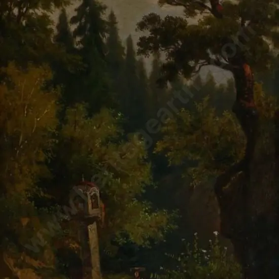 UNKNOWN Artist - Pilgrim's Path with Traveller