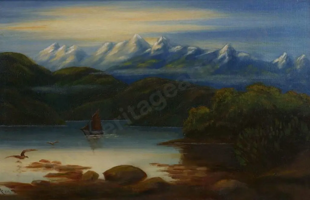 MAYCLAIR, Joseph R. Snr (1881-1956) - Southern Alps 1911 Image 1++