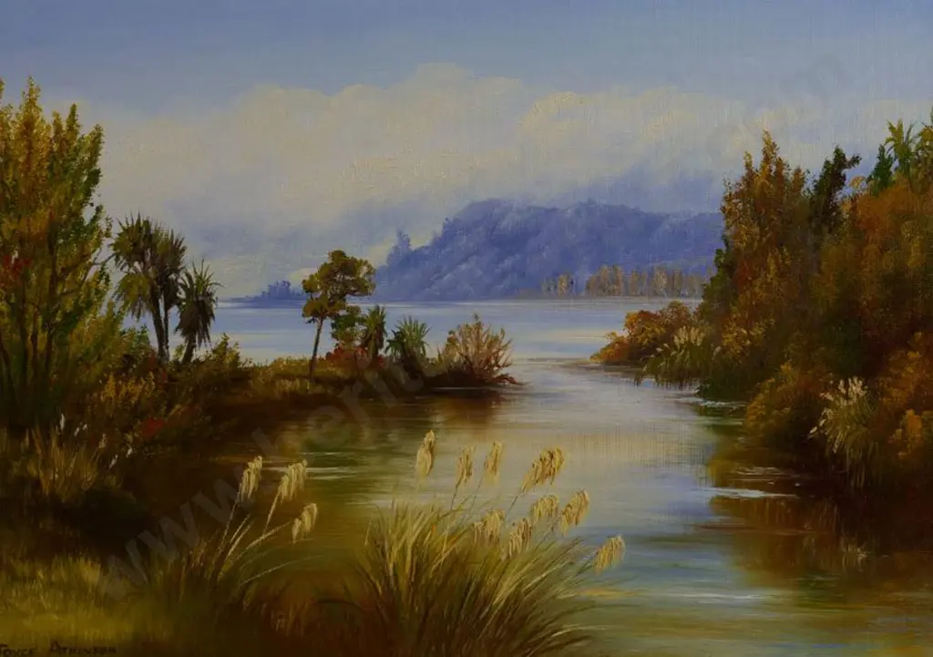 ATKINSON, Joyce (1932-2022) - Tauranga, Taupo River Mouth Image 1++