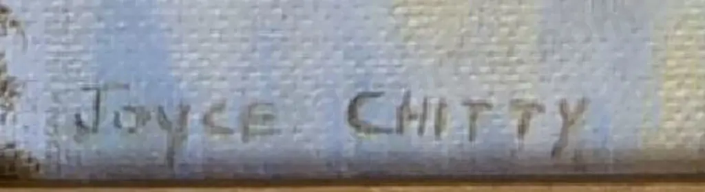 CHITTY, Joyce (1924-2009) - Mountain with Winding Stream and Narrow Road Image 1++