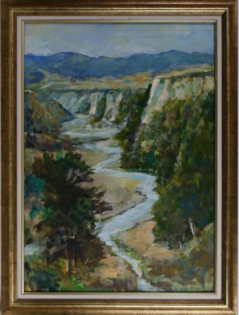 HAMMOND, Jack (1913-2009) - Kawhatau Gorge, Image 1++