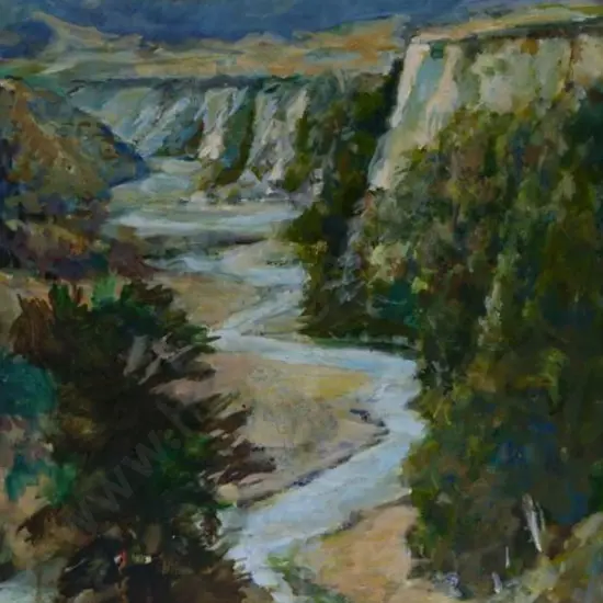 HAMMOND, Jack (1913-2009) - Kawhatau Gorge,